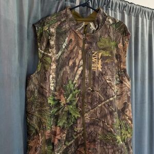 Nomad Fleece NWTF Vest - XXL - Mossy Oak Obsession